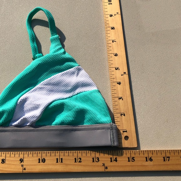 Dkoko Plus Triangle Surfing Athletic Swimsuit Bikini Bathing Suit Top XL - Picture 9 of 11